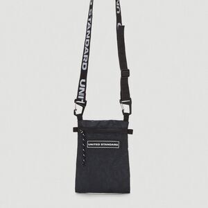 United Standard Cross-Body‎ Pouch Shoulder Bag Black NWT